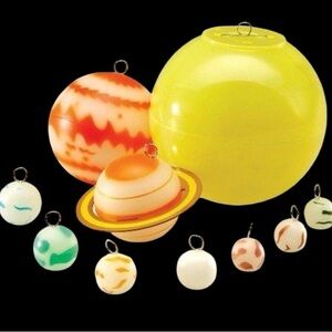 Solar System Glow in the Dark 3-D Planets Hang‎ from the ceiling New